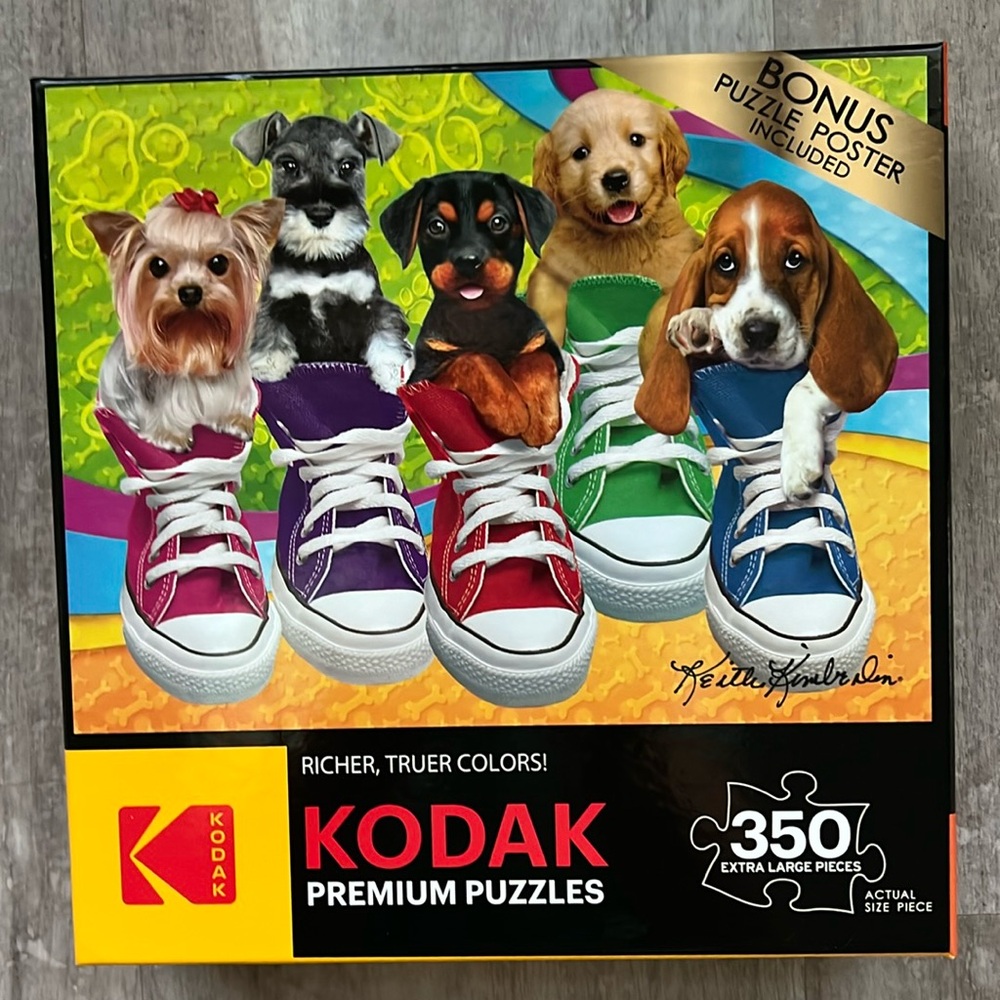Kodak 350 piece jigsaw puzzle